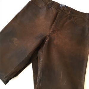 Men’s Ralph Lauren Polo genuine leather pants